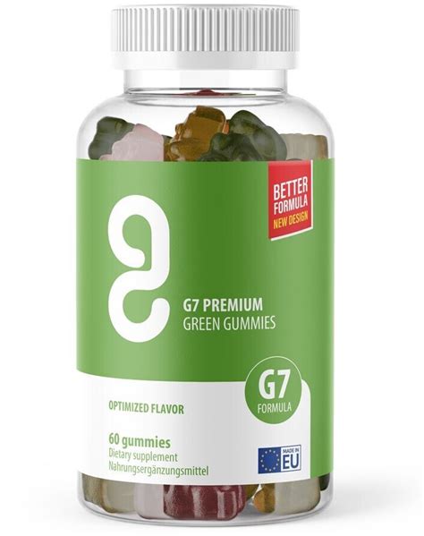 g7 green gummies preisvergleich